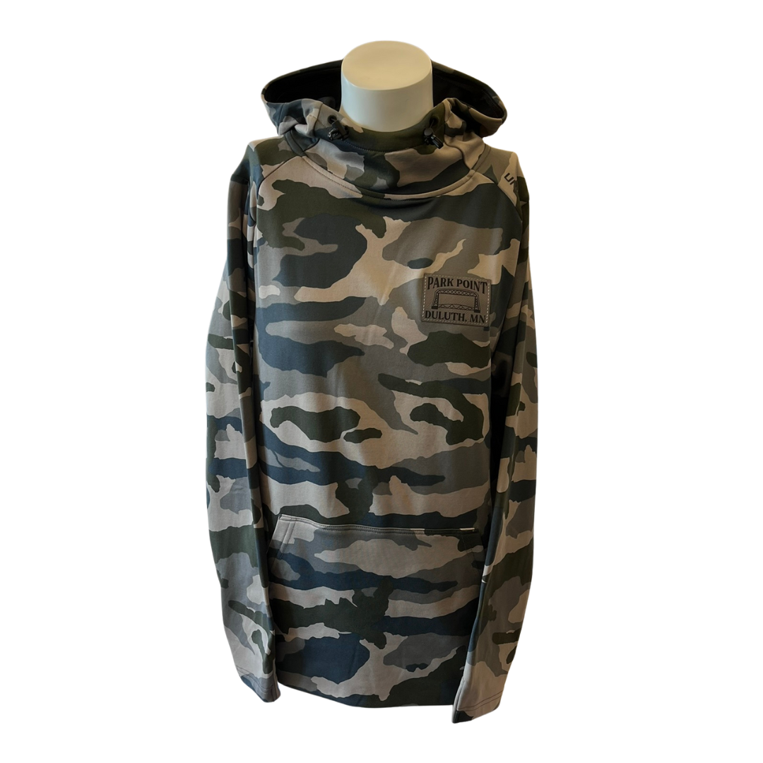 UNRL Park Point Camo Hoodie