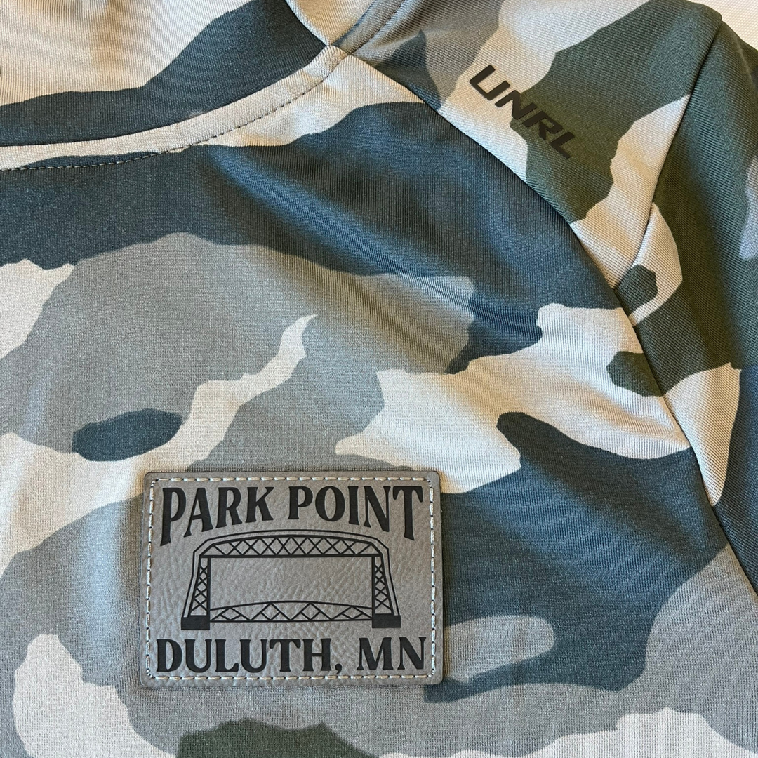UNRL Park Point Camo Hoodie