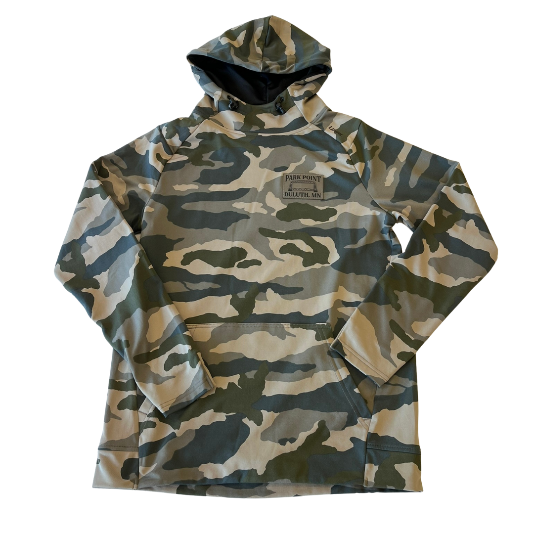 UNRL Park Point Camo Hoodie