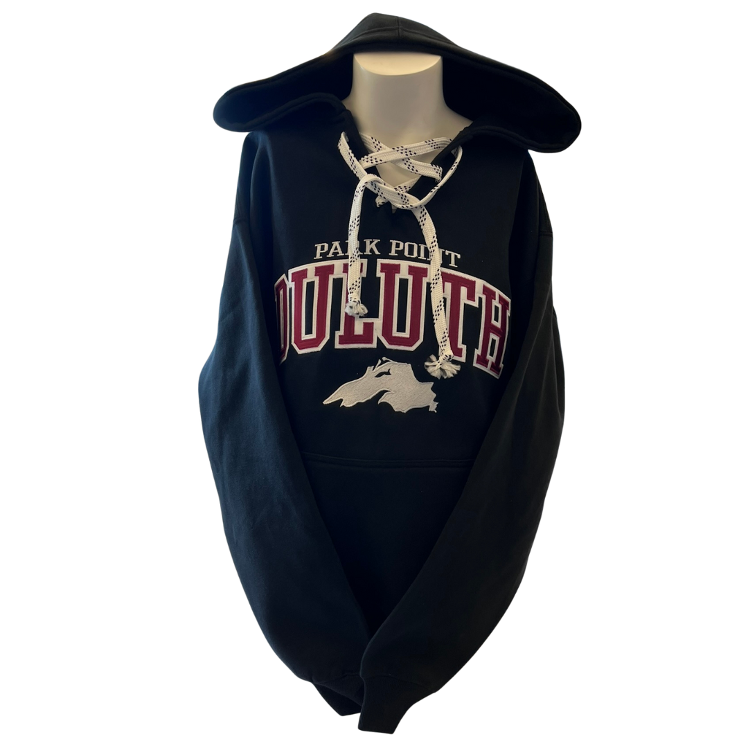 Hockey-Style Laced Duluth Hoodie